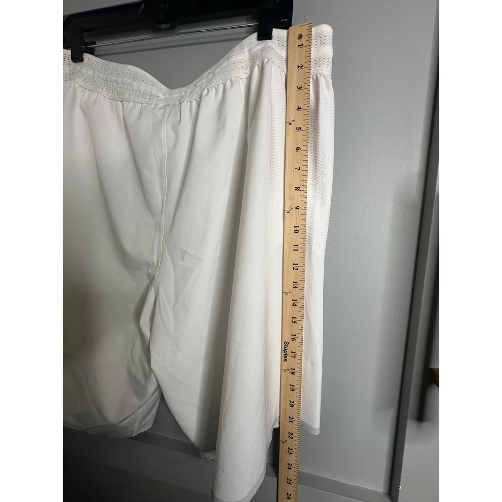 Jordan Mens Basketball Shorts White Black Jumpman Athletic Pockets 3XL - Picture 7 of 9